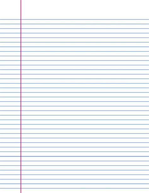 printable college ruled paper  lined paper image lined paper