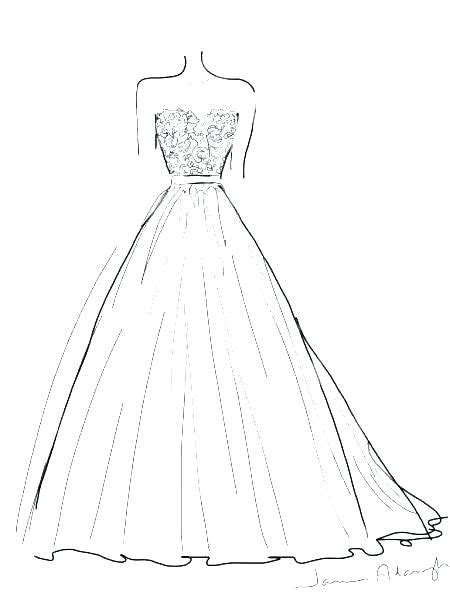 coloring pages  dresses