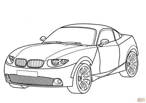 bmw  coupe freecoloring page cars coloring pages kids coloring