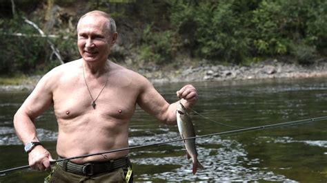 Vacationing Like A Real Man Photos From Putin S Macho Holiday Seen