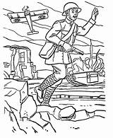 Coloring Pages War Army Military Japan Color Civil Getcolorings Historic sketch template
