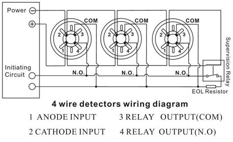 hardwired smoke detector wiring diagram