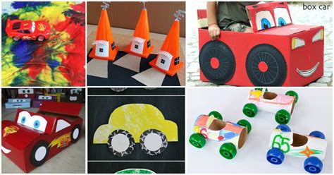 cars themed crafts  kids