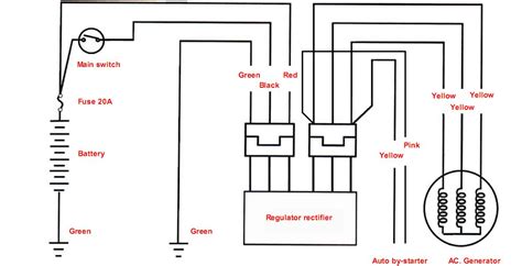 wiring diagram car voltage regulator