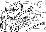 Limousines Print Coloring Pages sketch template