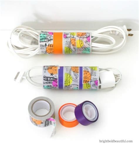 clever ways  corral  cords  wires huffpost