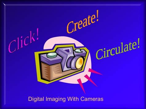 digital cameras  visual literacy