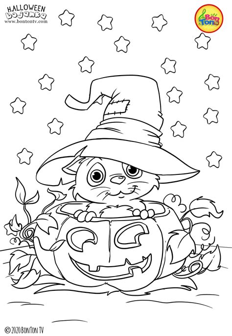 preschool halloween printable coloring pages maxwellqobarton