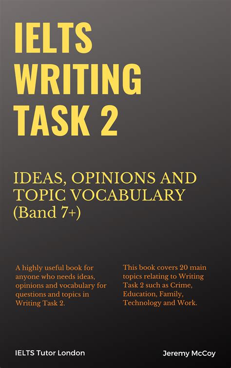 ielts writing task  ideas opinions  topic vocabulary band