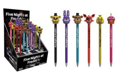 Funko Pop Collectible Pen Toppers Five Nights At Freddy