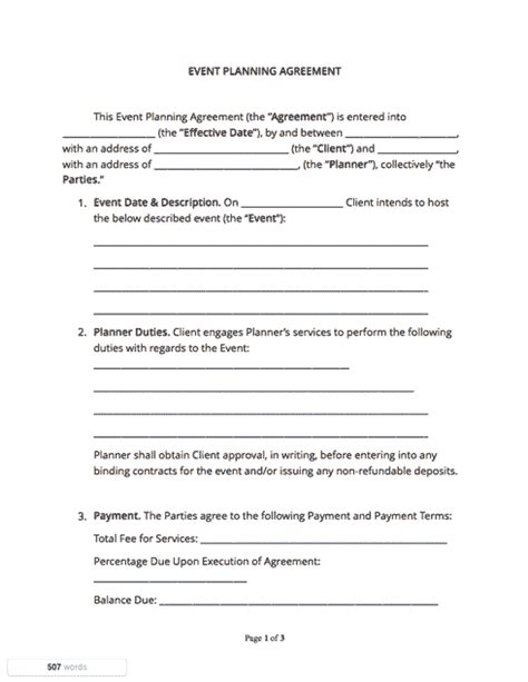 contract templates  agreements   samples