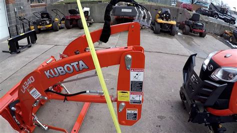 kubota bxs review part  la loader