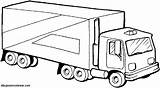 Camiones Camion Camión Transporte Clase Carretera sketch template