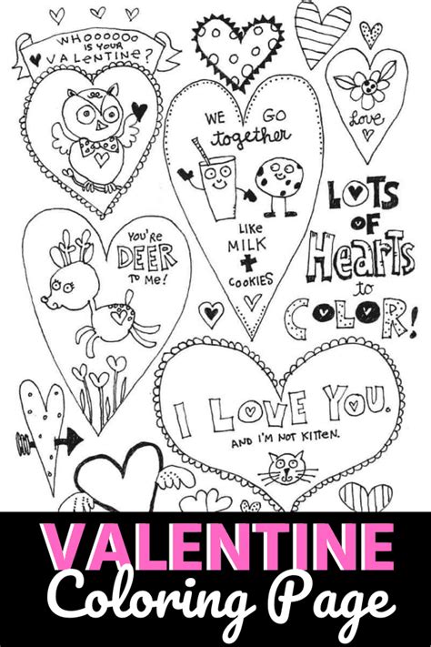 heart coloring page valentines day coloring page heart coloring