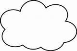 Cloud Outline Clipart Clip Library sketch template