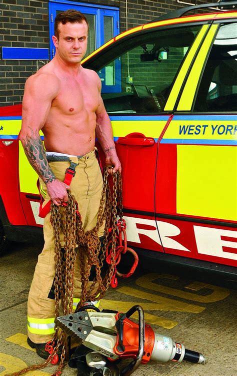 Firefighters Strip Off For Topless Charity Calendar Shoot Daily Star