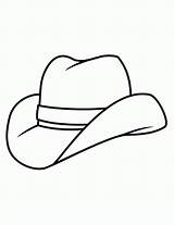 Hat Cowboy Coloring Colouring Hats Pages Printable Outline Line Drawing Cowgirl Winter Top Color Clipart Popular Getcolorings Clipartmag Getdrawings Coloringhome sketch template