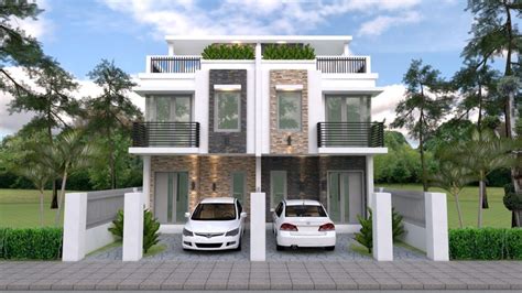 simple duplex house design  philippines ideas  europedias