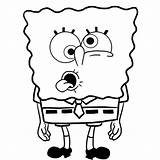 Spongebob Coloring Pages Silly Face Squarepants Jr Nick Print Printable Bob Sponge Baby Faces Drawing Kids Stencil Color Colouring Sheets sketch template