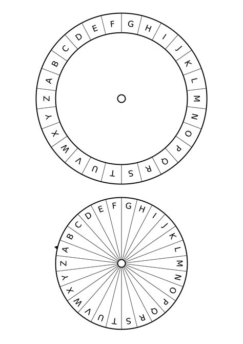 cipher wheel printable printable word searches