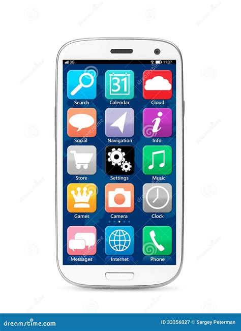 touch screen smartphone royalty  stock photography image