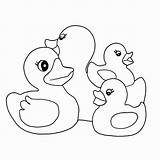 Coloring Baby Pages Duckling Getdrawings sketch template
