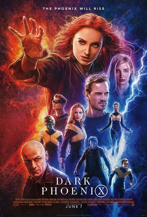 A Stunning New Poster For Dark Phoenix Debuts Along With