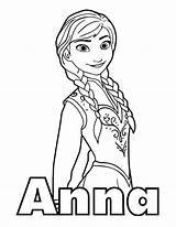 Coloring Pages Anna Elsa Baby Print Getcolorings Printable sketch template