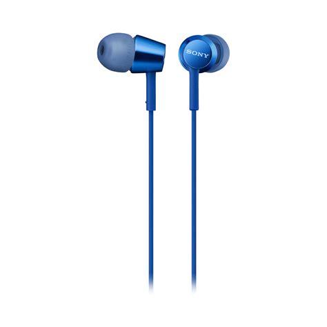 exap  ear headphones blue