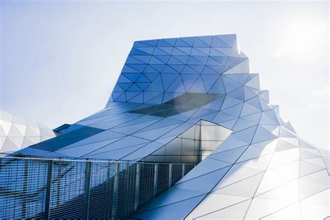 picture futuristic design building glass architecture