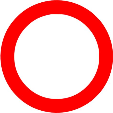 red circle icon