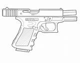 Pages Glock sketch template