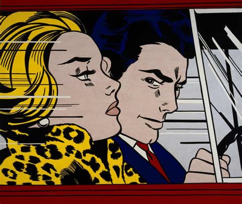 Roy Lichtenstein’s In The Car A Dramatic Close Encounter Art The