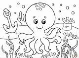 Octopus Polvo Supercoloring Desenhar sketch template