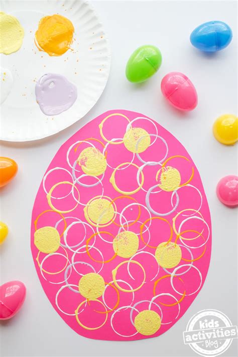 preschool easter egg craft   kids activities blog