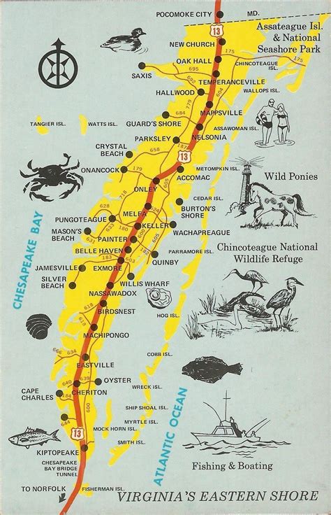 map  eastern shore