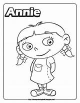 Coloring Annie Pages Einsteins Little Einstein Disney Baby Color Sheets Kids Drawing Orphan Stuffed Animal Print Printable Sheet Junior Cartoon sketch template