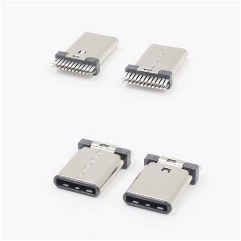 usb  plug type  male connector pin vertical smt usb  receptacle connector buy usb