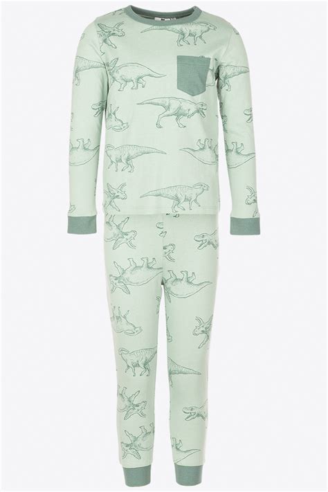 pyjama essentials groen   bristol