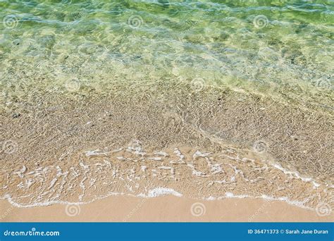 wave coming  shore   australian beach stock image image