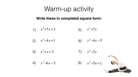 ab solving quadratic equations  completing  square bossmathscom