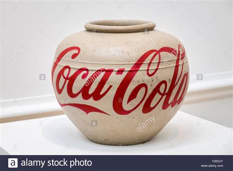 Ai Weiwei Han Dynasty Coca Cola Vase With Paint At The
