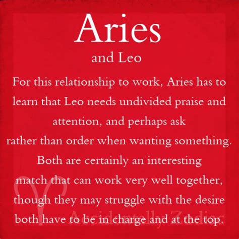 related image aries and leo relationship aries and leo leo relationship