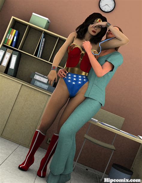wonder woman at the doctor by thejpeger on deviantart