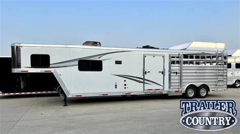 sundowner trailers stockman special  horse slant horse trailer horse trailers  sale