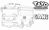 Tayo Mewarnai Autobus Sketsa Gani Coloring4free Belajar Karakter Semoga Bagikan Bertema Membantu Itulah Lembar sketch template