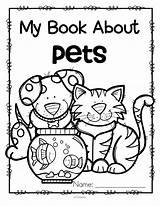 Pets Pet Preschool Activity Activities Printables Book Pages Theme Make Animal Color Dog Kindergarten Coloring Draw Read Animals Books Kidsparkz sketch template