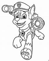 Paw Patrol Coloring Chase Pages Drawing Topcoloringpages Printable Mouse Getdrawings sketch template