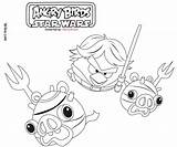 Angry Birds Wars Star Coloring Pages Movie Bird Sister Kids Getdrawings Brilliant Watched Idea Had When sketch template
