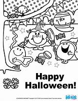 Halloween Coloring Mr Pages Men Happy Miss Little Color Printables Online Print Joyeux Pdf Tv sketch template